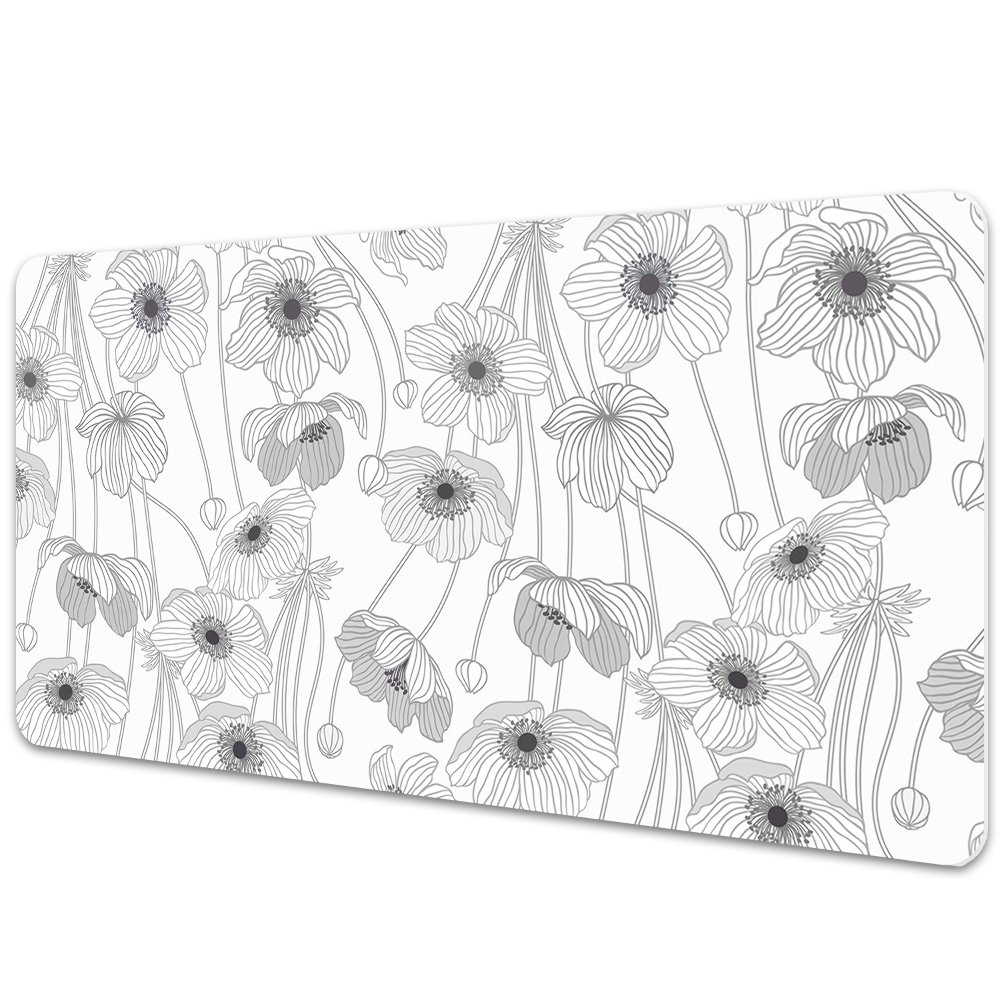 Irodai asztal alátét Pipacsok