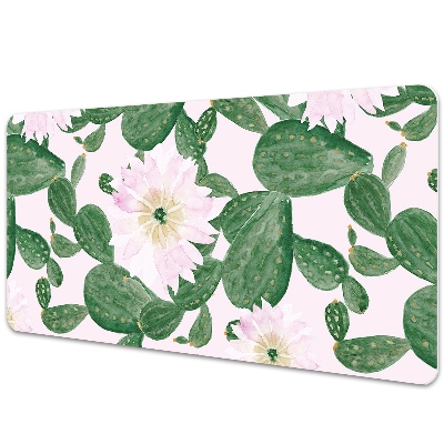 Irodai asztal alátét Kaktusz levelek