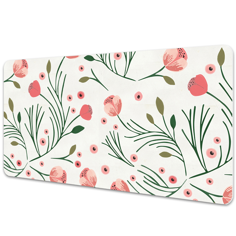 Iróasztal alátét Vintage stílusú pipacsok