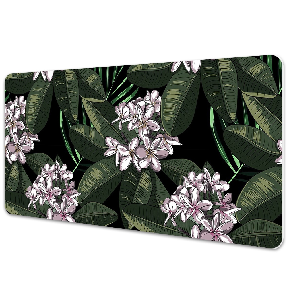 Irodai asztal alátét Virágok egy trópusi szigetről