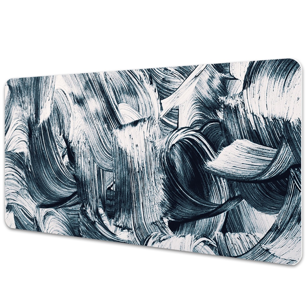 Irodai asztal alátét Sötét ecsetnyomok