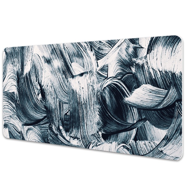 Irodai asztal alátét Sötét ecsetnyomok