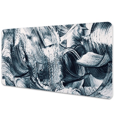 Irodai asztal alátét Sötét ecsetnyomok