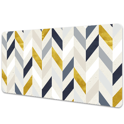 Iróasztal alátét Halszálkás vonalak