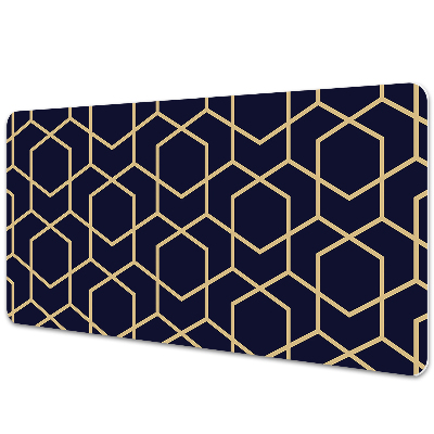 Könyökalátét Sötét geometriai kockák