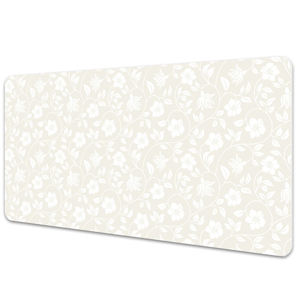 Iróasztal könyökalátét Virágok a tapétán