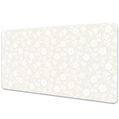 Iróasztal könyökalátét Virágok a tapétán