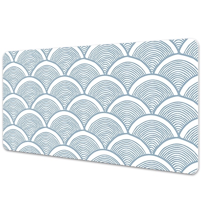 Irodai asztal alátét Hal pikkely minta