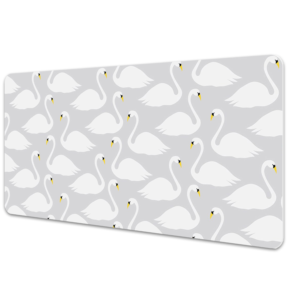 Iróasztal könyökalátét Hattyúk a vízen