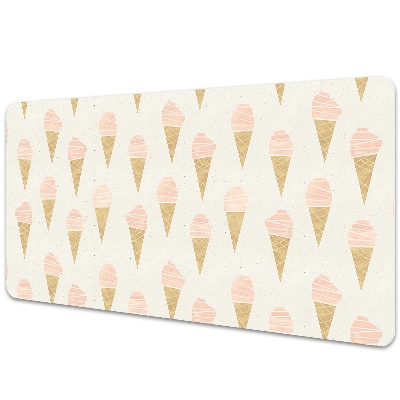 Iróasztal alátét Rózsaszín fagylalt
