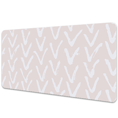 Iróasztal könyökalátét V jelek