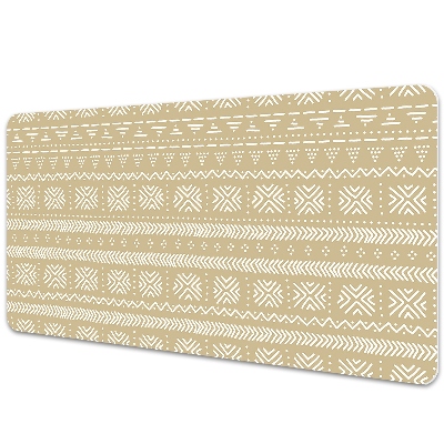 Iróasztal könyökalátét Sárga geometriai forma