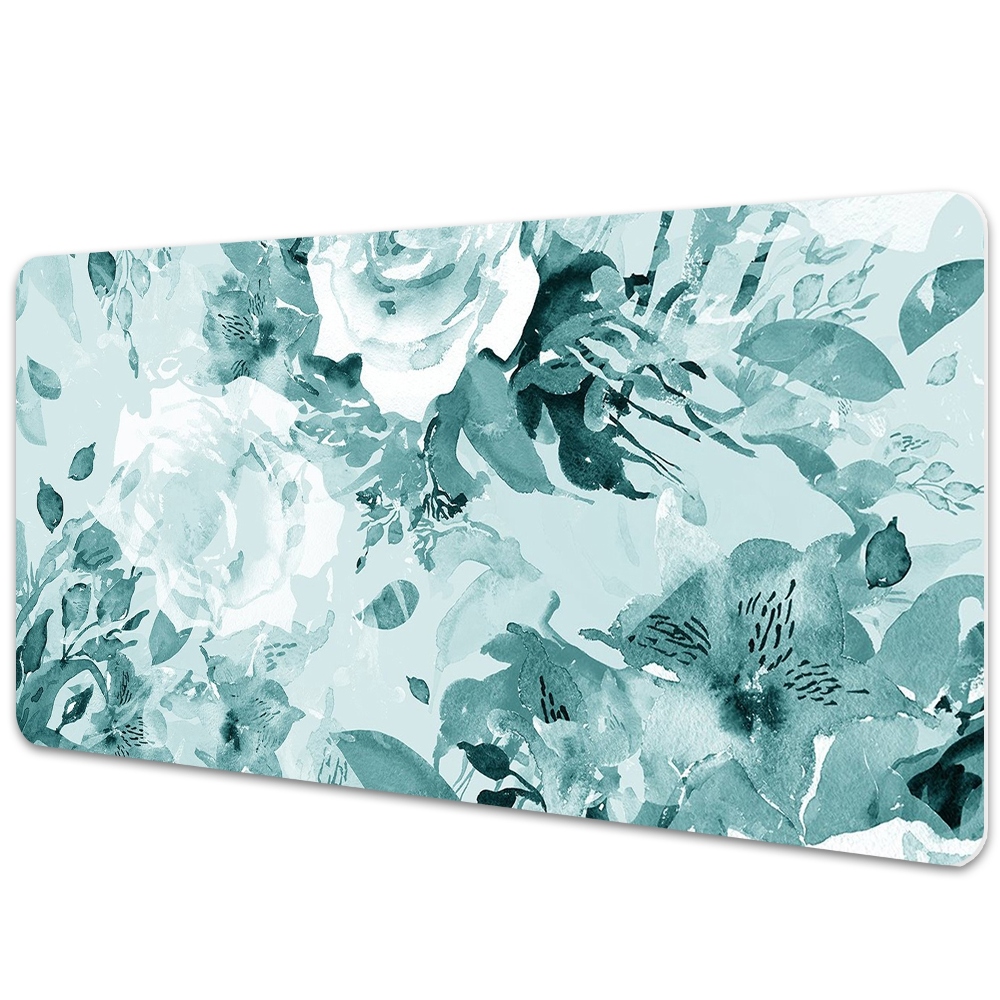 Irodai asztal alátét Kék rózsák