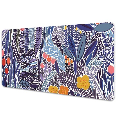 Iróasztal könyökalátét Dzsungel kékben