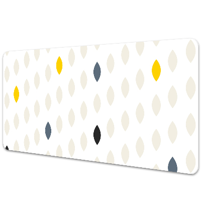 Iróasztal könyökalátét Geometrikus citromok