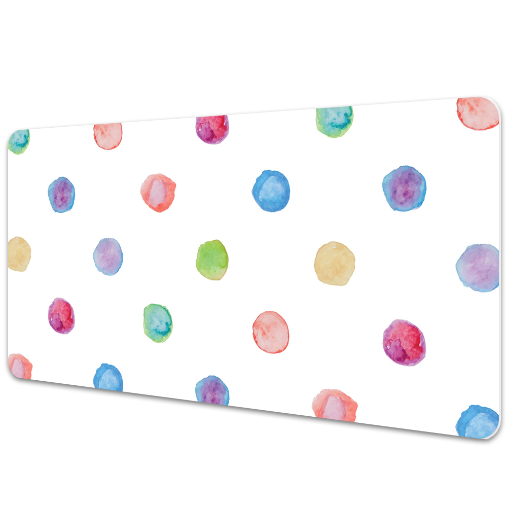 Könyökalátét Színes geometriai pontok