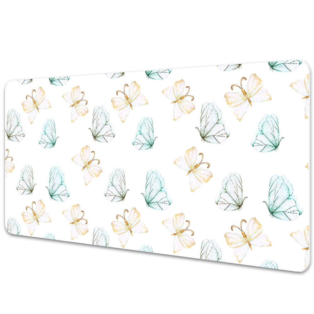 Iróasztal alátét Színes pillangók