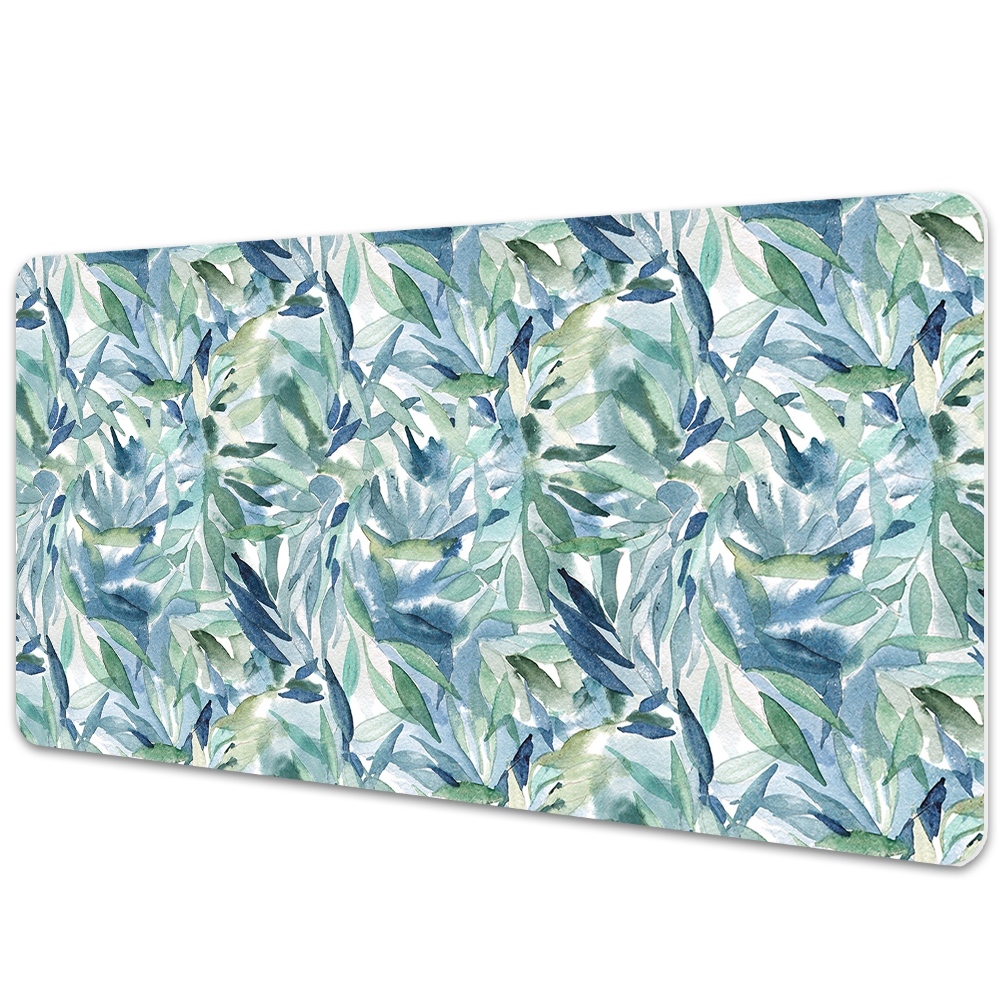 Iróasztal könyökalátét Festett levelek