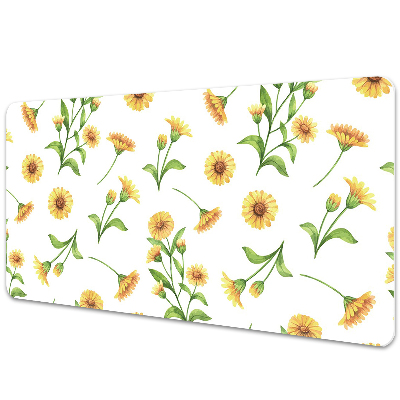 Iróasztal alátét Kis napraforgók