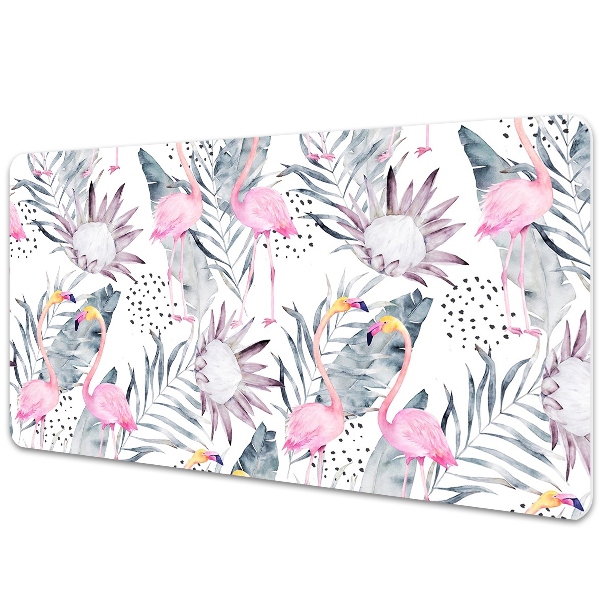 Iróasztal könyökalátét Flamingók