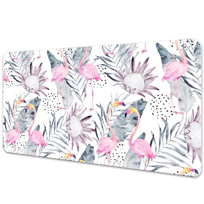 Iróasztal könyökalátét Flamingók