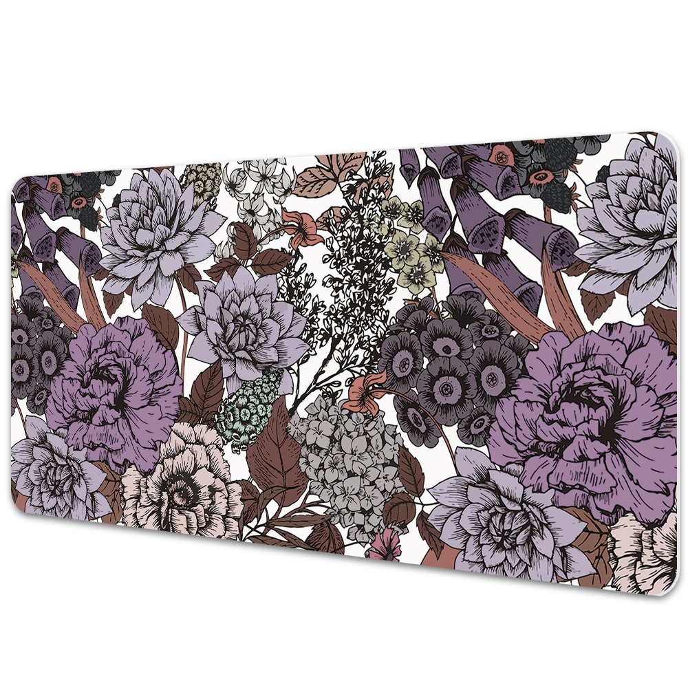 Iróasztal alátét Gyönyörű színű virágok