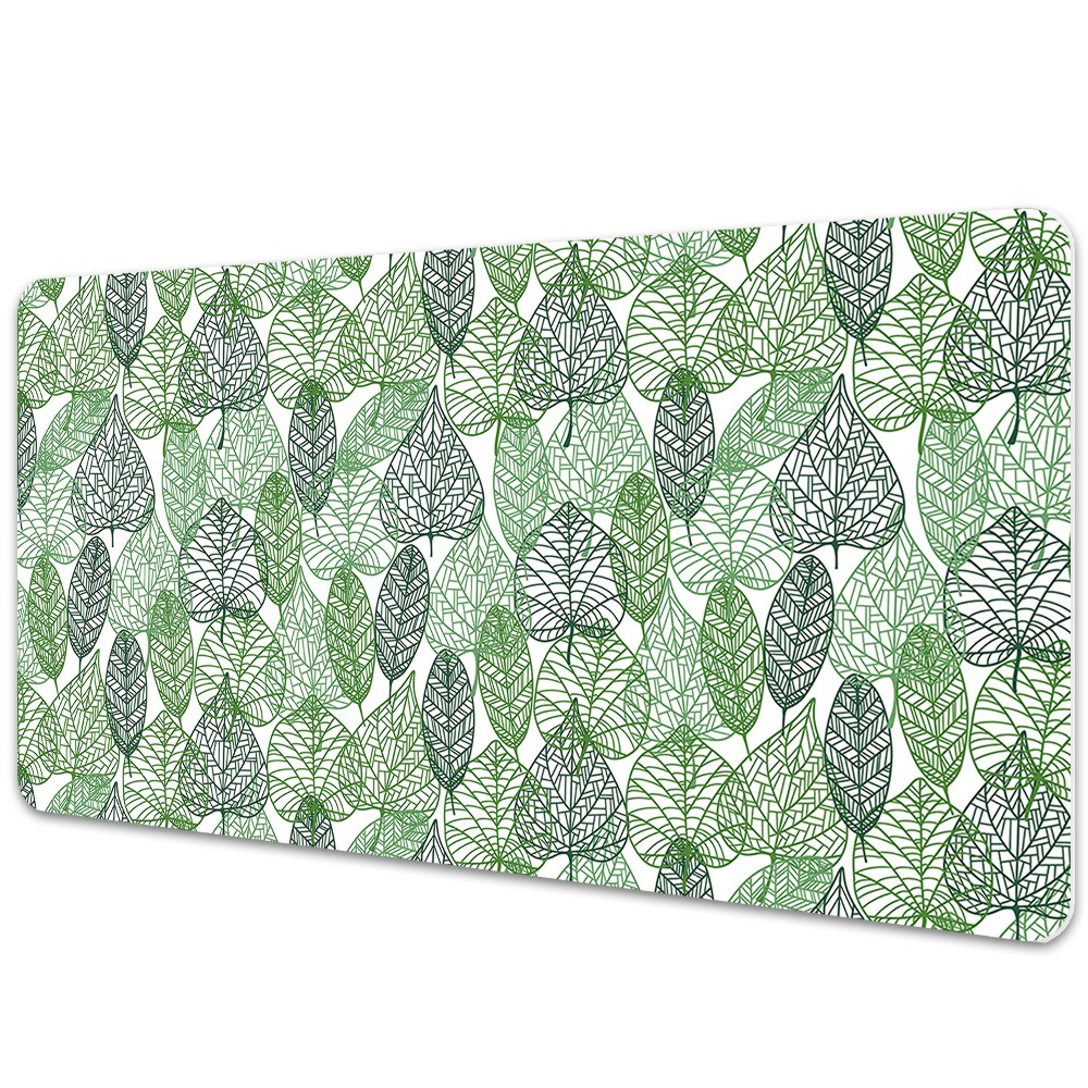 Iróasztal alátét Zöld levelek