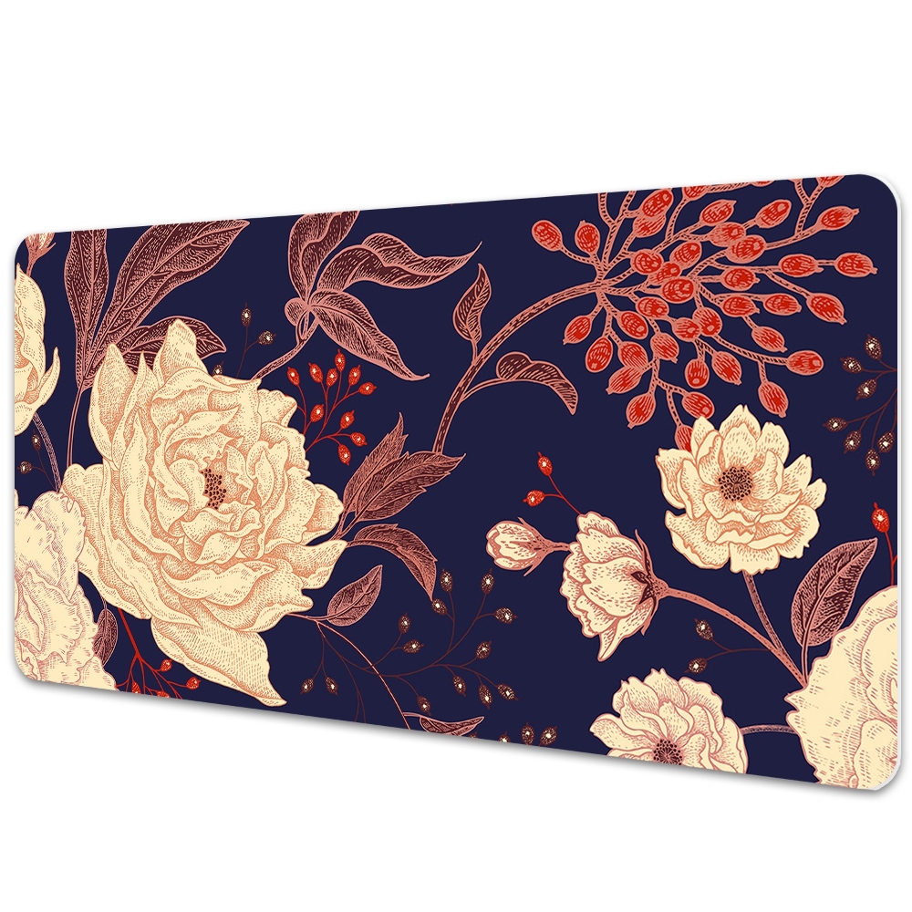 Iróasztal könyökalátét Rózsa és berkenye összetétele