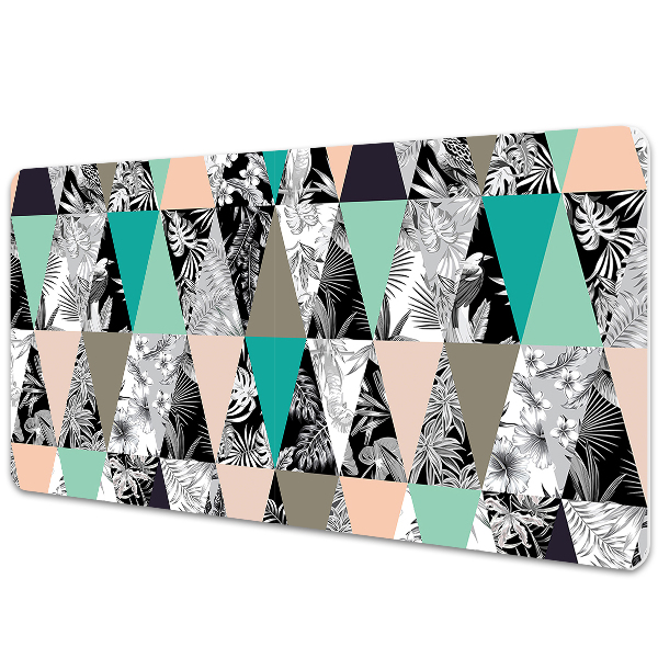 Iróasztal alátét Trópusi geometriai motívum