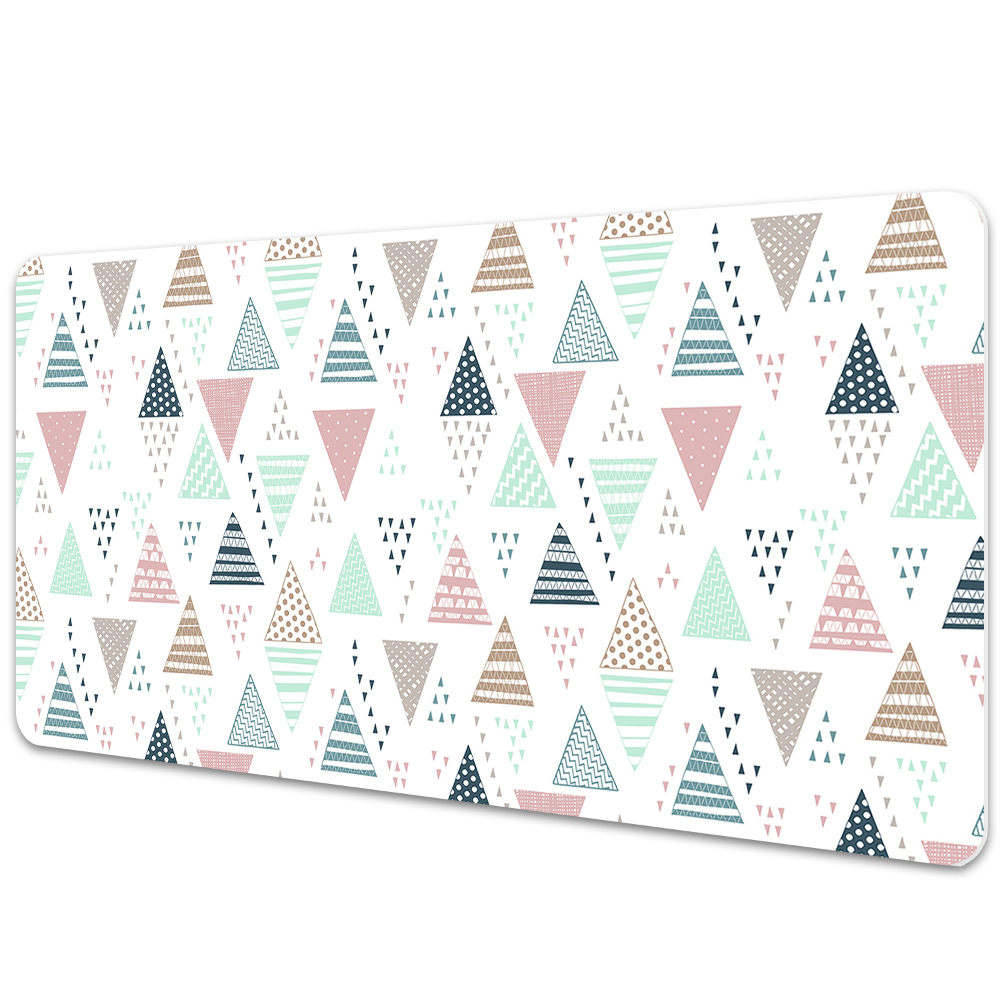 Irodai asztal alátét Rajzolt geometriai figurák