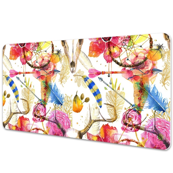 Iróasztal könyökalátét Indiai absztrakció