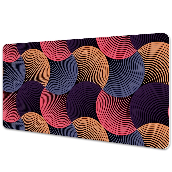 Irodai asztal alátét Színes geometrikus motívum