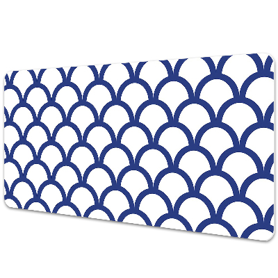 Irodai asztal alátét Halpikkely motívum