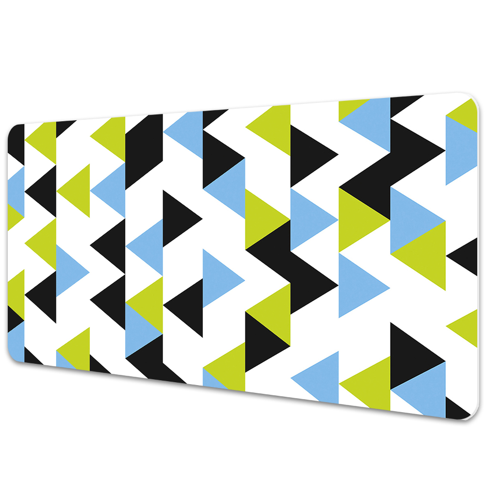 Irodai asztal alátét Repülő geometriai figurák