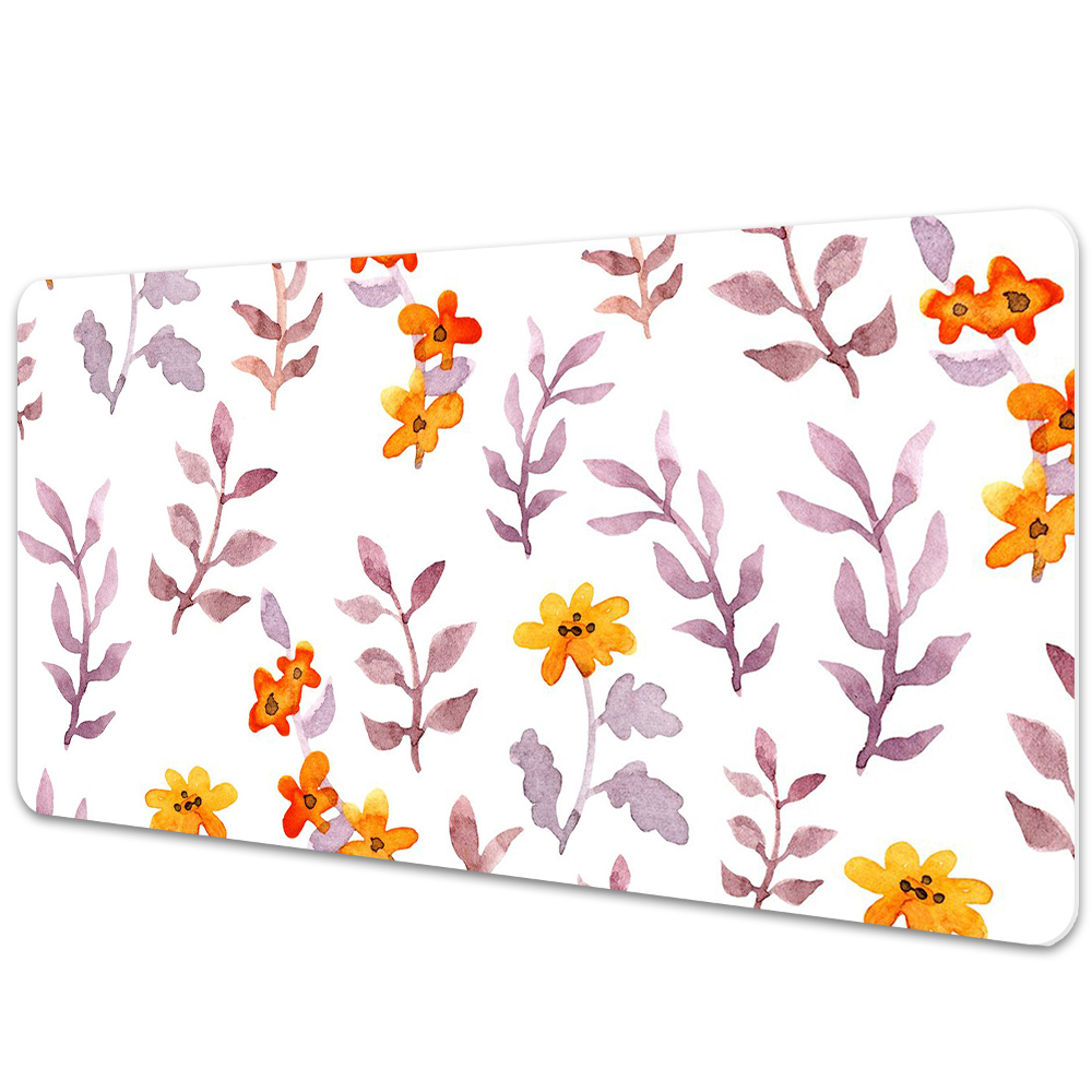 Iróasztal alátét Kép virágokkal