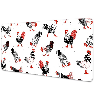 Iróasztal alátét Rendkívüli kakasok