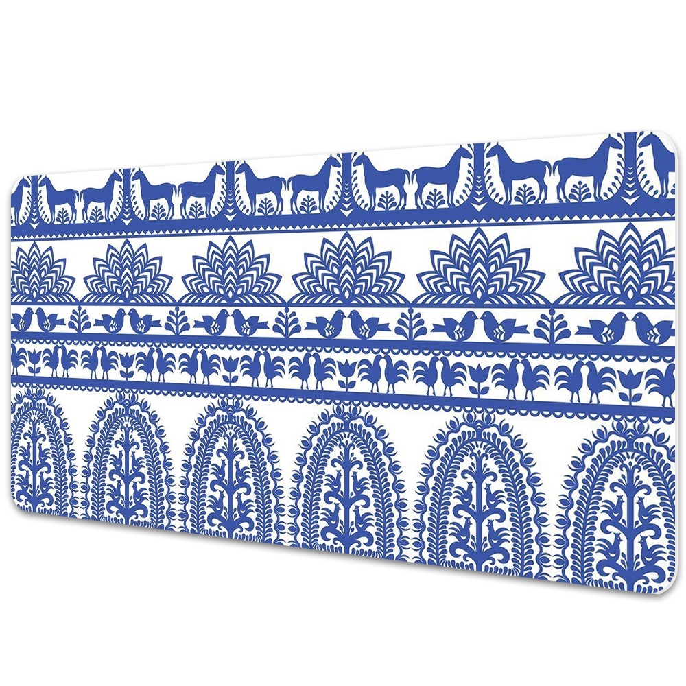 Iróasztal alátét Vintage Kurpie papír