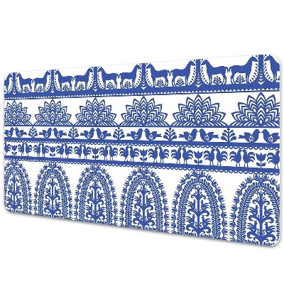 Iróasztal alátét Vintage Kurpie papír