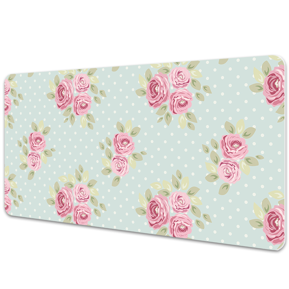 Irodai asztal alátét Virágcsokrok