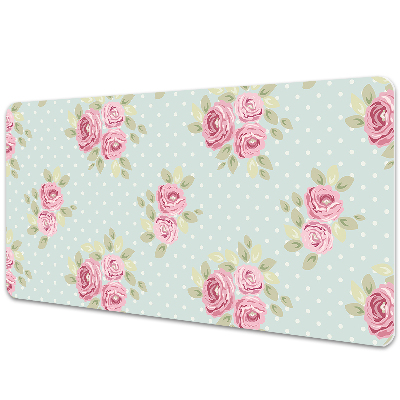 Irodai asztal alátét Virágcsokrok