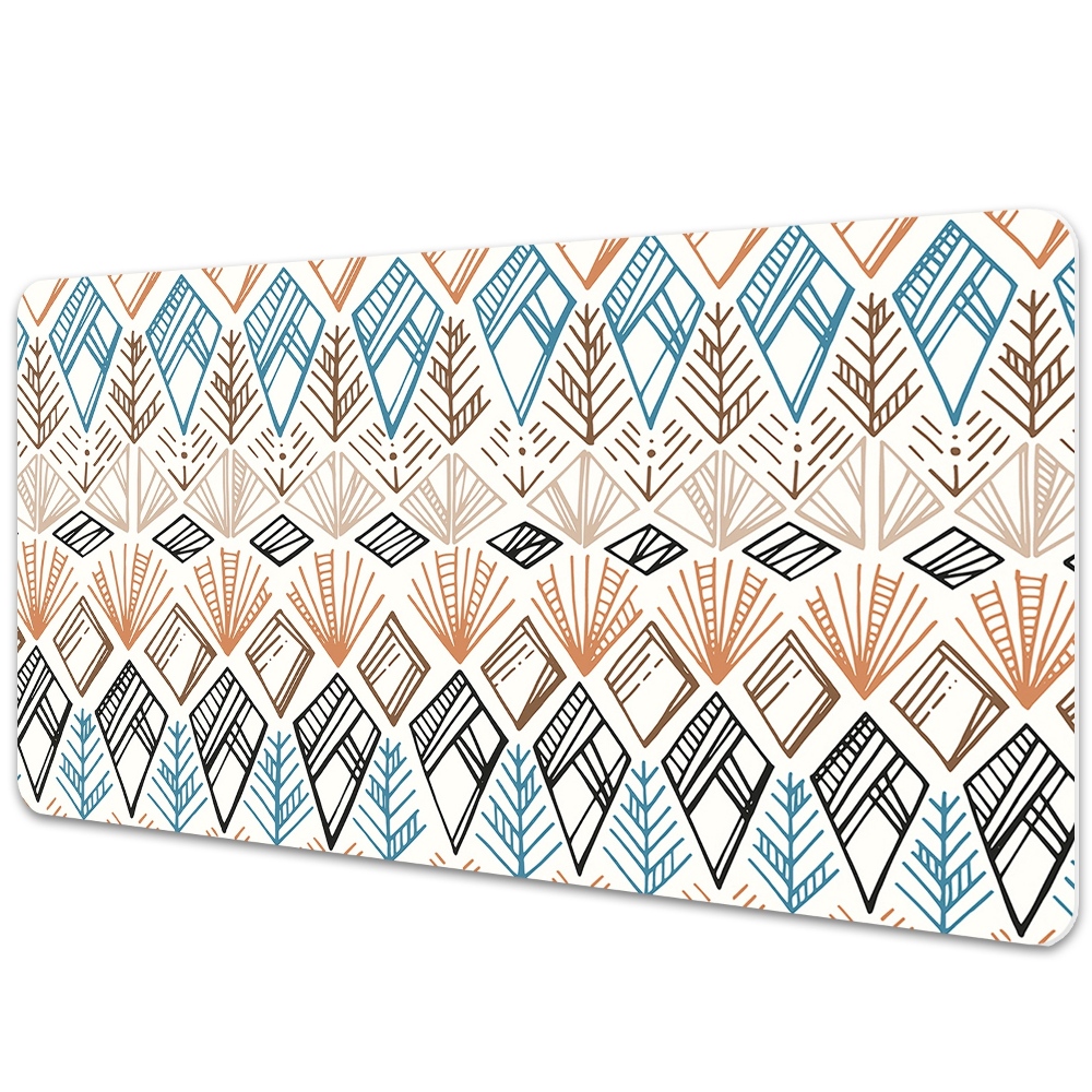 Iróasztal könyökalátét Etnikai geometriai motívum