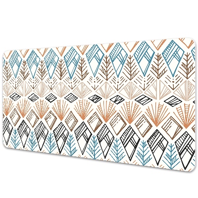 Iróasztal könyökalátét Etnikai geometriai motívum