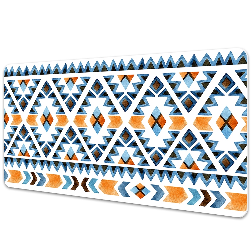 Iróasztal könyökalátét Etnikai geometriai motívumok