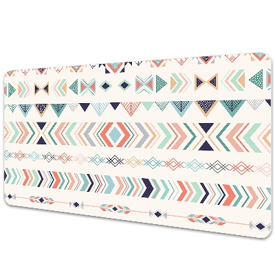 Iróasztal alátét Etnikai geometriai minta