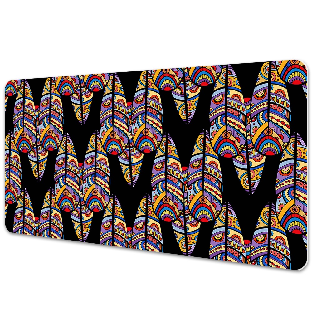 Iróasztal könyökalátét Geometrikus etnikai motívum