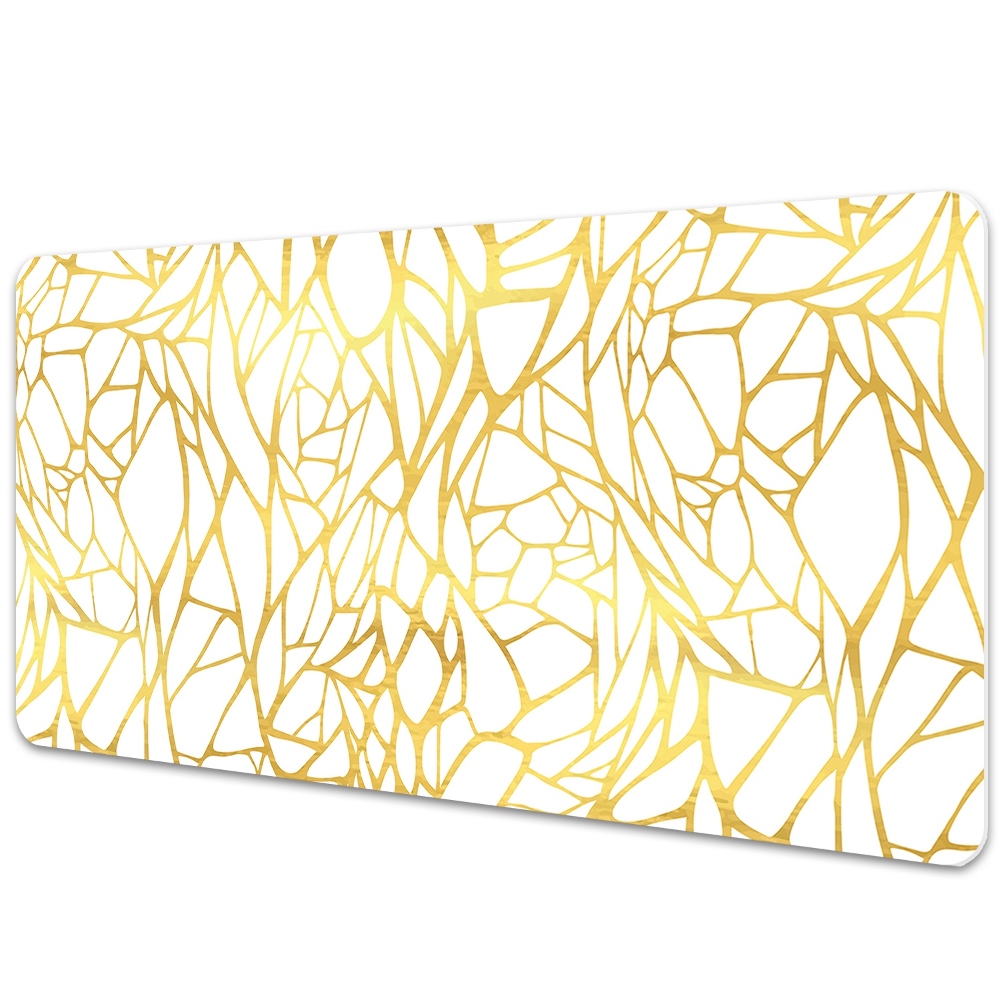 Irodai asztal alátét Dísz arany színben