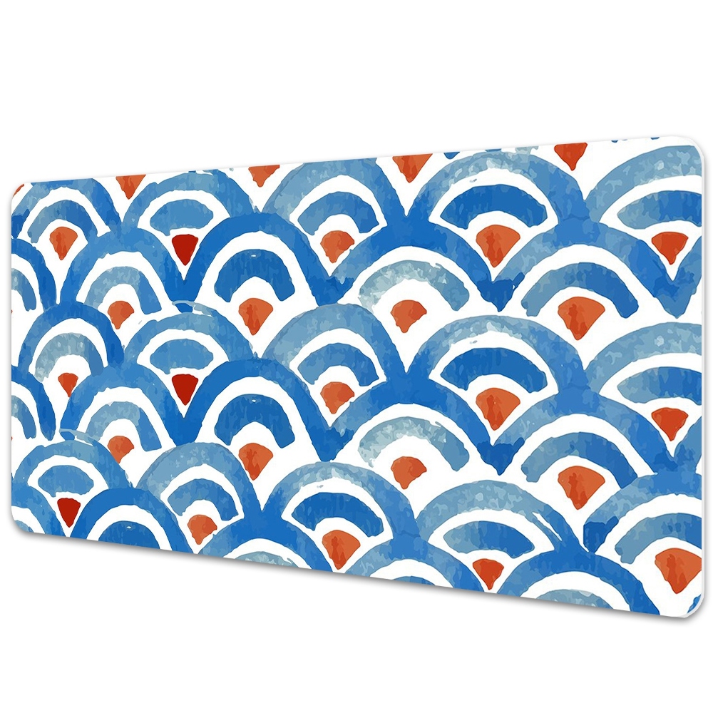 Irodai asztal alátét Geometriai lépték motívum