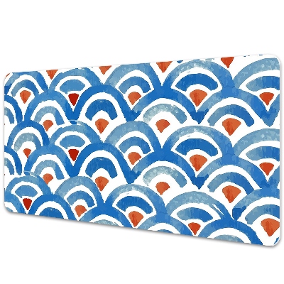 Irodai asztal alátét Geometriai lépték motívum