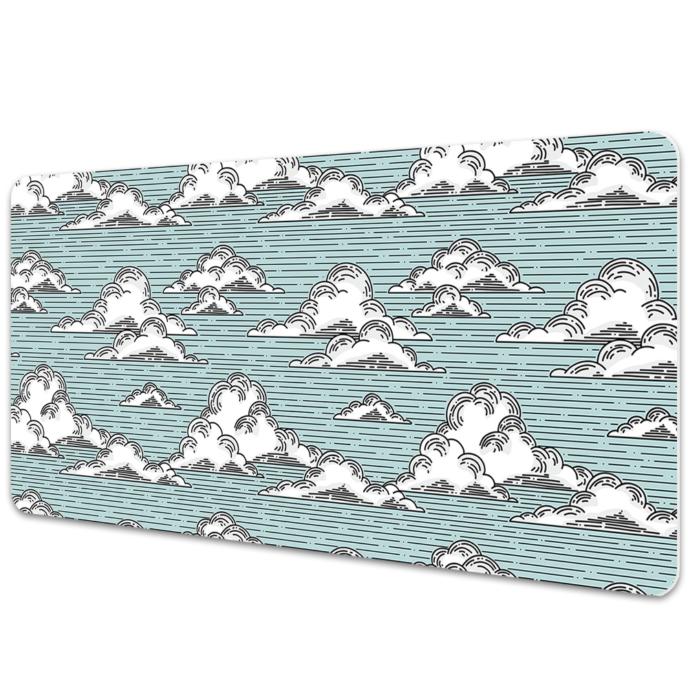 Irodai asztal alátét Felhők vintage stílusú rajz