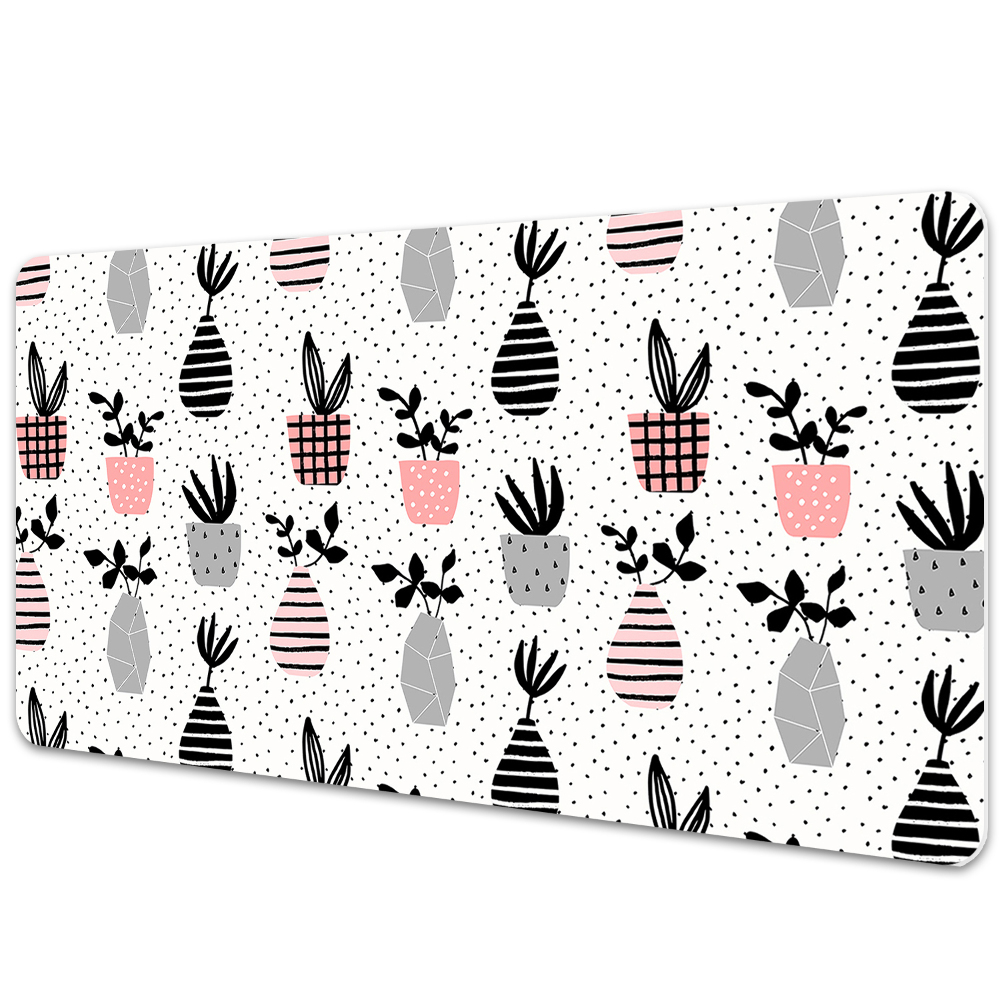 Iróasztal alátét Vázák virággal